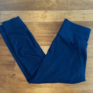 navy wunder train leggings